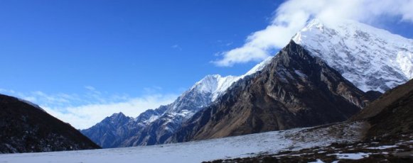 Langtang Trek Picture from Kanchen Gumpa